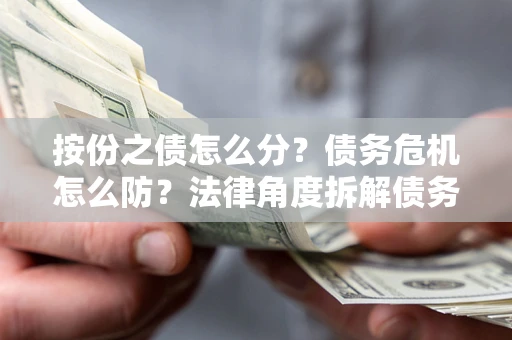北京按份之债怎么分？债务危机怎么防？法律角度拆解债务分配与风险自保指南