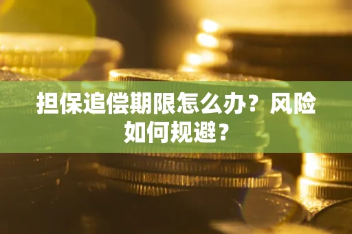 北京担保追偿期限怎么办？风险如何规避？