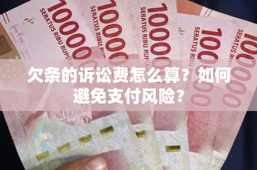 北京欠条的诉讼费怎么算？如何避免支付风险？