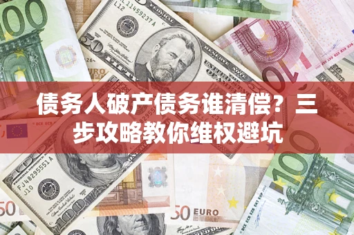 北京债务人破产债务谁清偿？三步攻略教你维权避坑